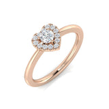 Diamond Highgate Engagement Ring | 0.25ct | Hallmarked Gold & Platinum
