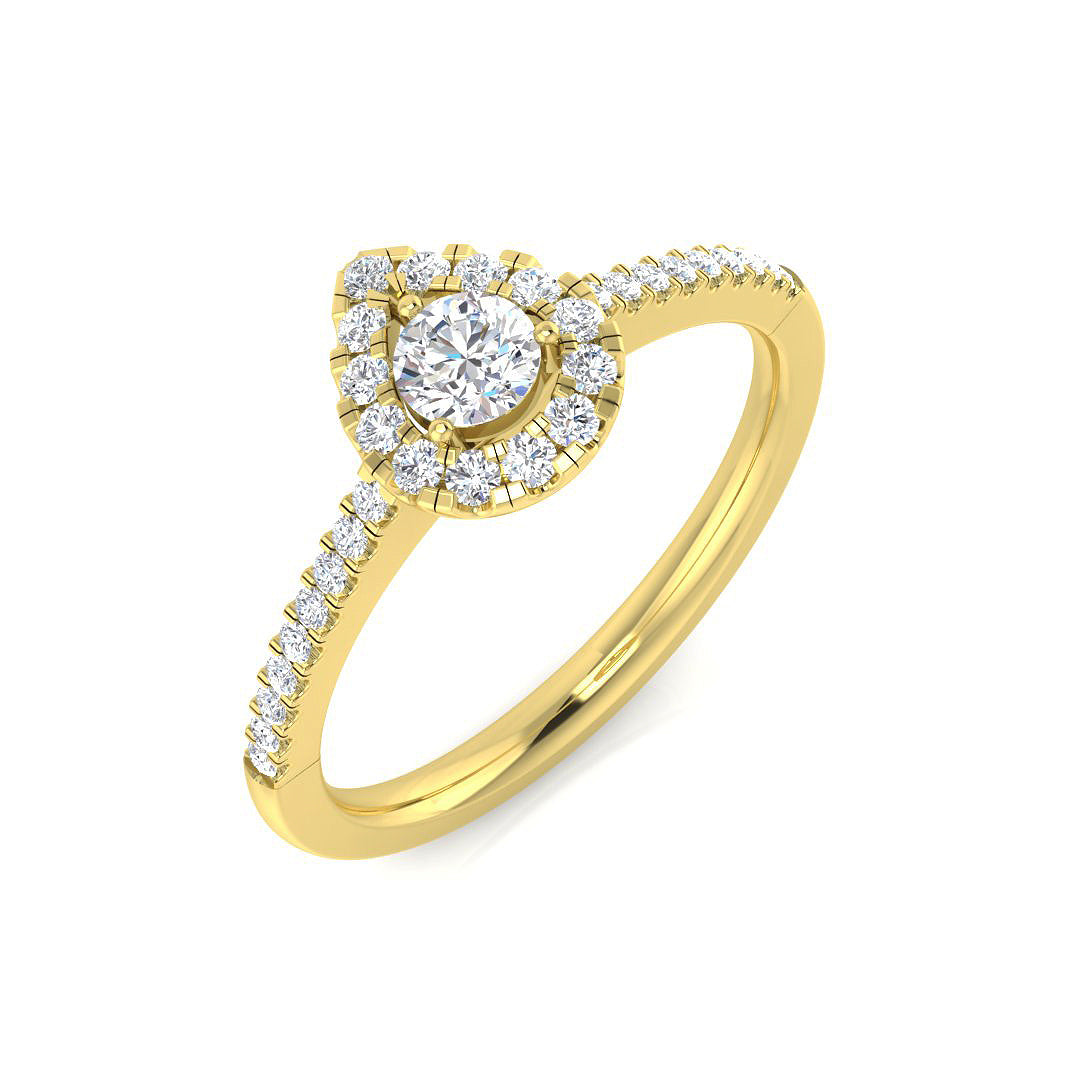 Diamond Ludlow Engagement Ring | 0.25ct - 0.33ct