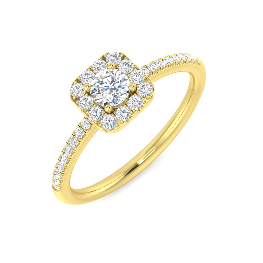 Diamond Duchekk Engagement Ring | 0.25ct - 0.33ct