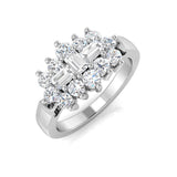 Diamond Carlisle Baguette & Round Brilliant Cut Ring | 0.3ct - 4.5ct