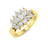 Diamond Carlisle Baguette & Round Brilliant Cut Ring | 0.3ct - 4.5ct