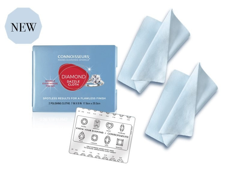 Diamond polishing cloth lint-free finish