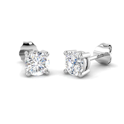 3.00 Ct DE/VVS Lab Grown Round Cut Diamond | Prong Setting – Luxury Design