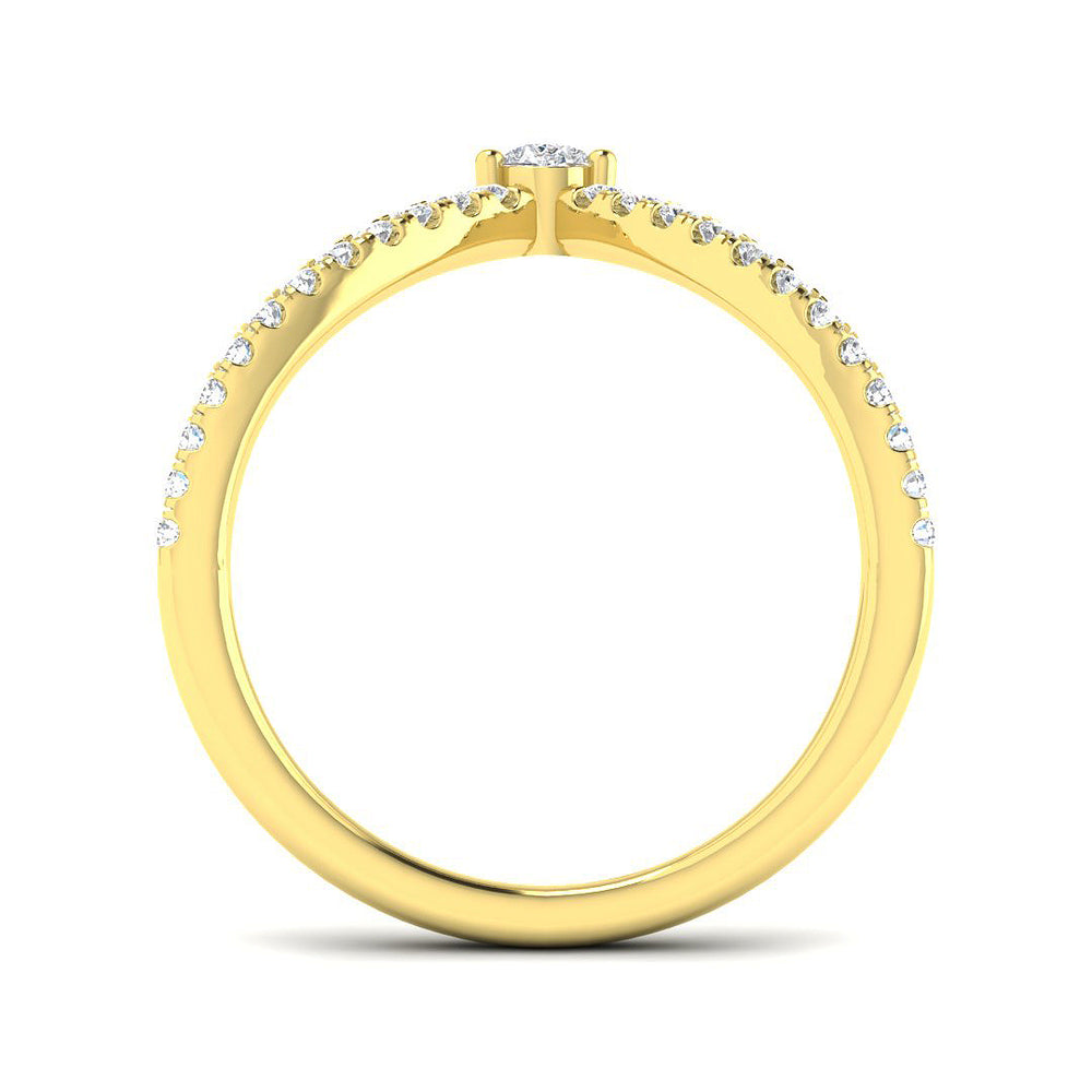 Graduated diamond wishbone band UK