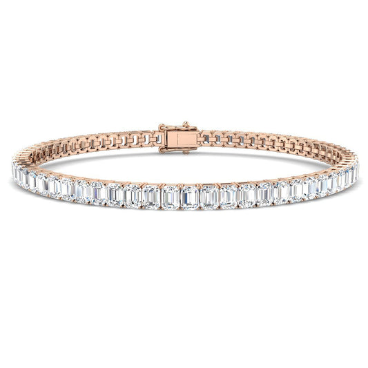 Gold Emerald Diamond Bracelet