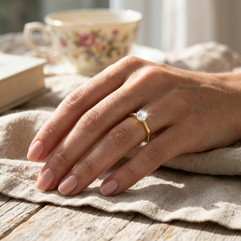 Solitaire Diamond Ring