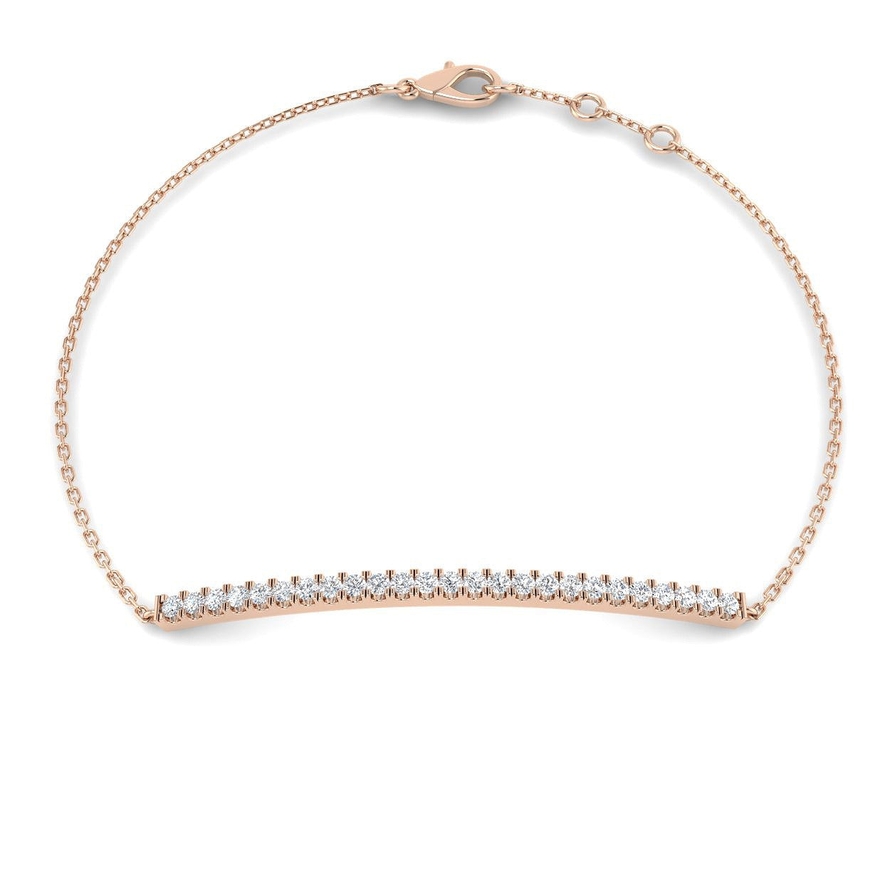 Luxury Gold Chain Bracelet, Women Diamond Gold Bracelet