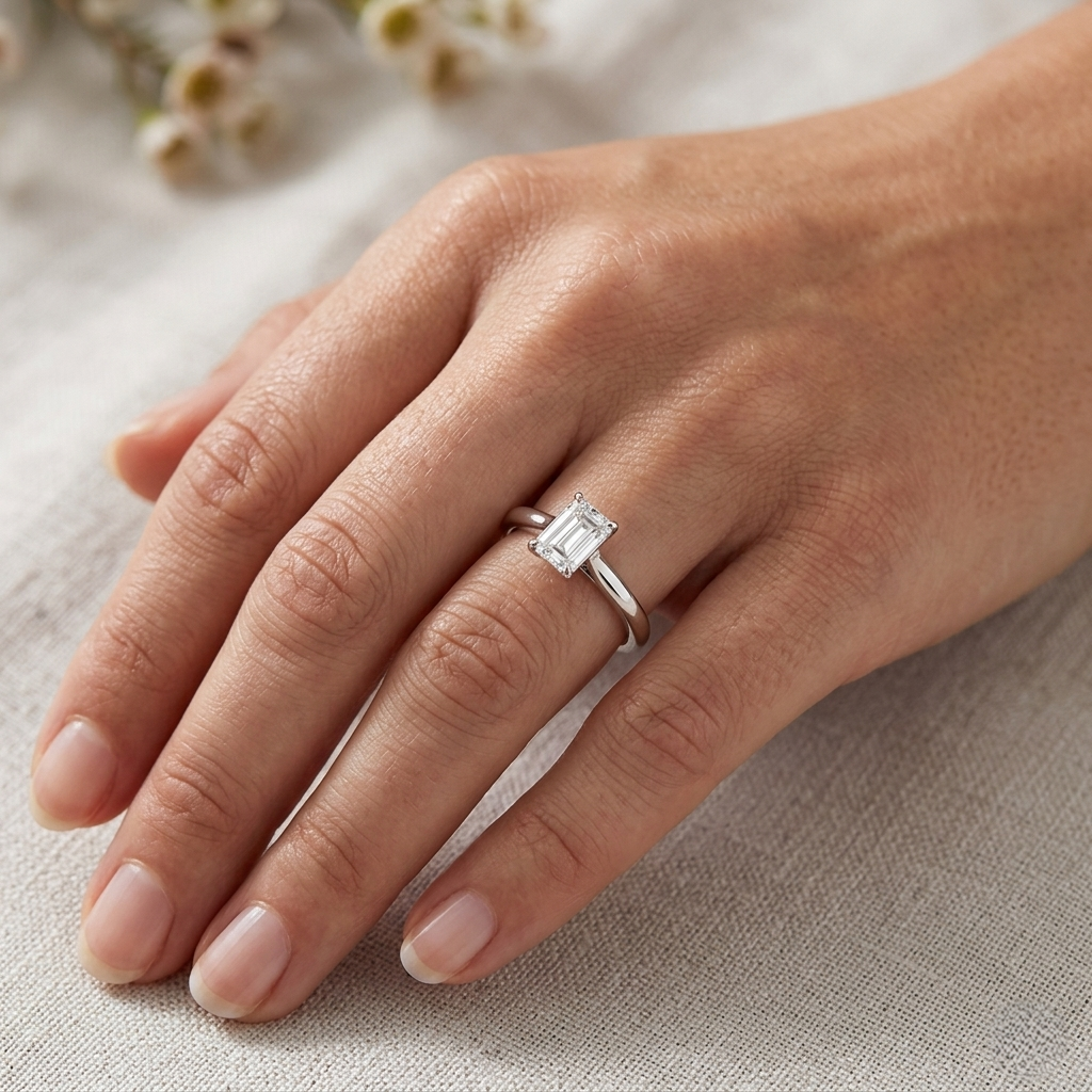 Lab-Grown Diamond Solitaire Engagement Ring | 0.2ct | Lab-Grown & Natural Diamonds