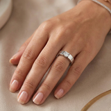 Round Diamond Solitaire Band Ring 0.20ct | UK Hallmarked Gold & Platinum