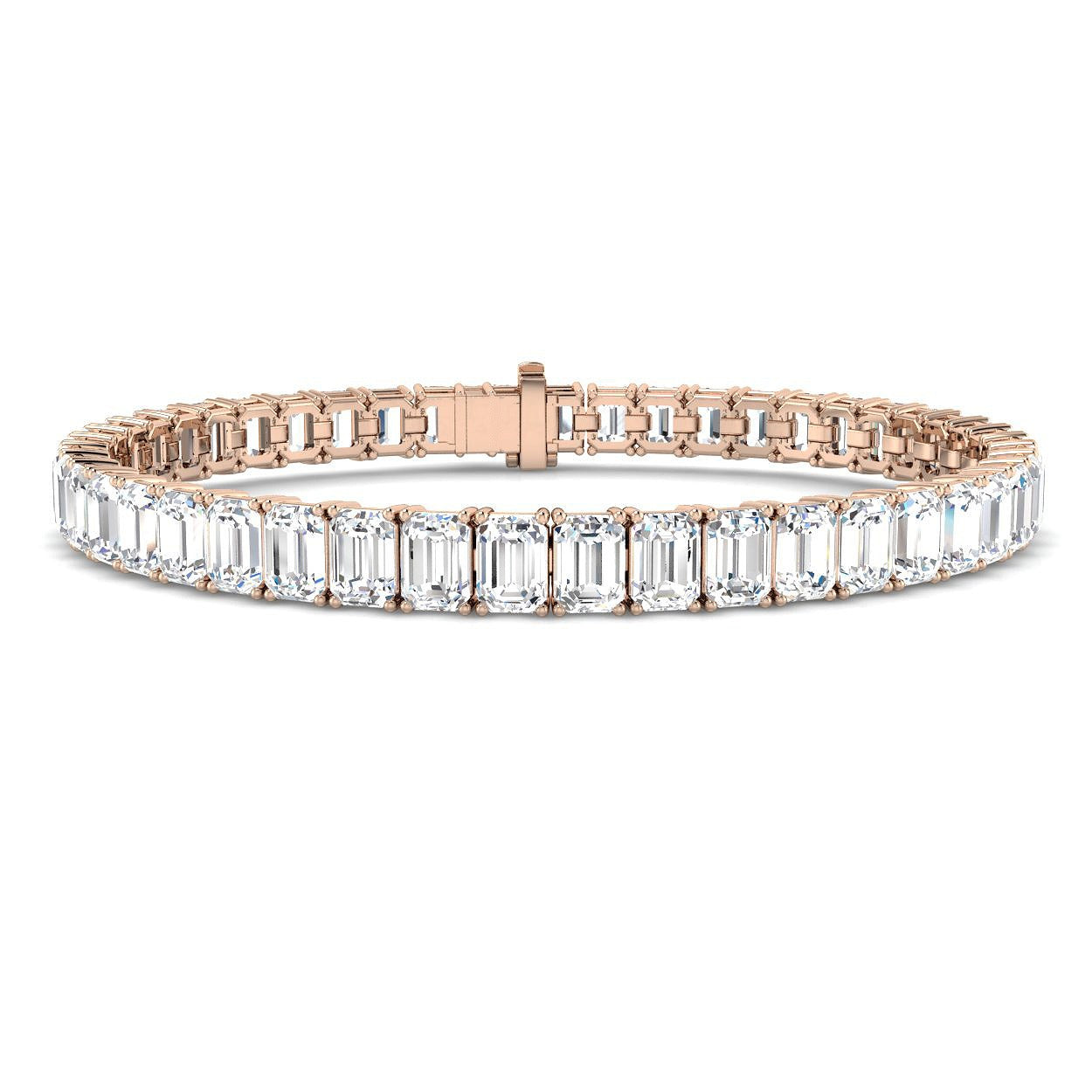 Natural Diamond Gold Bracelet