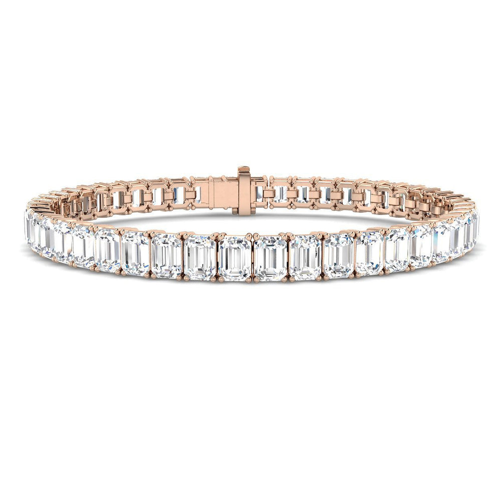 Natural Diamond Gold Bracelet