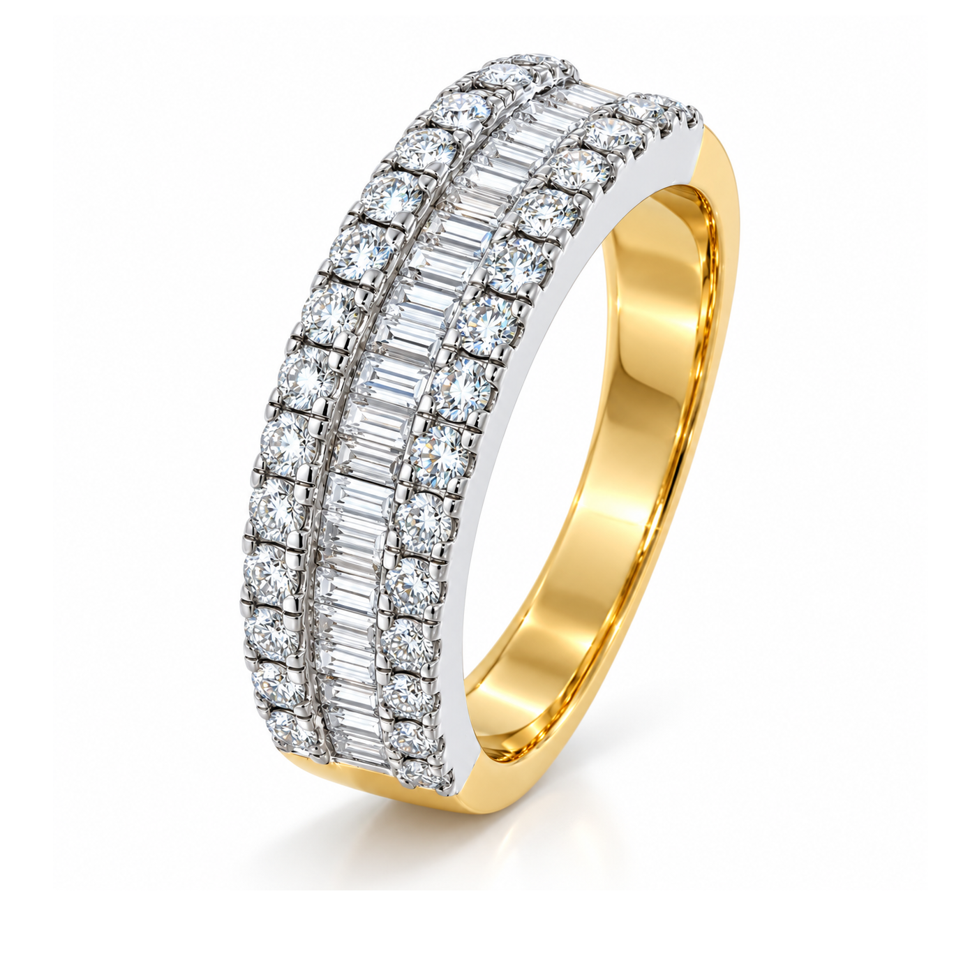 Lab grown diamond earring