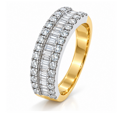 Lab grown diamond earring