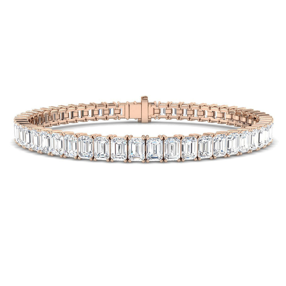 Gold Emerald Diamond Bracelet