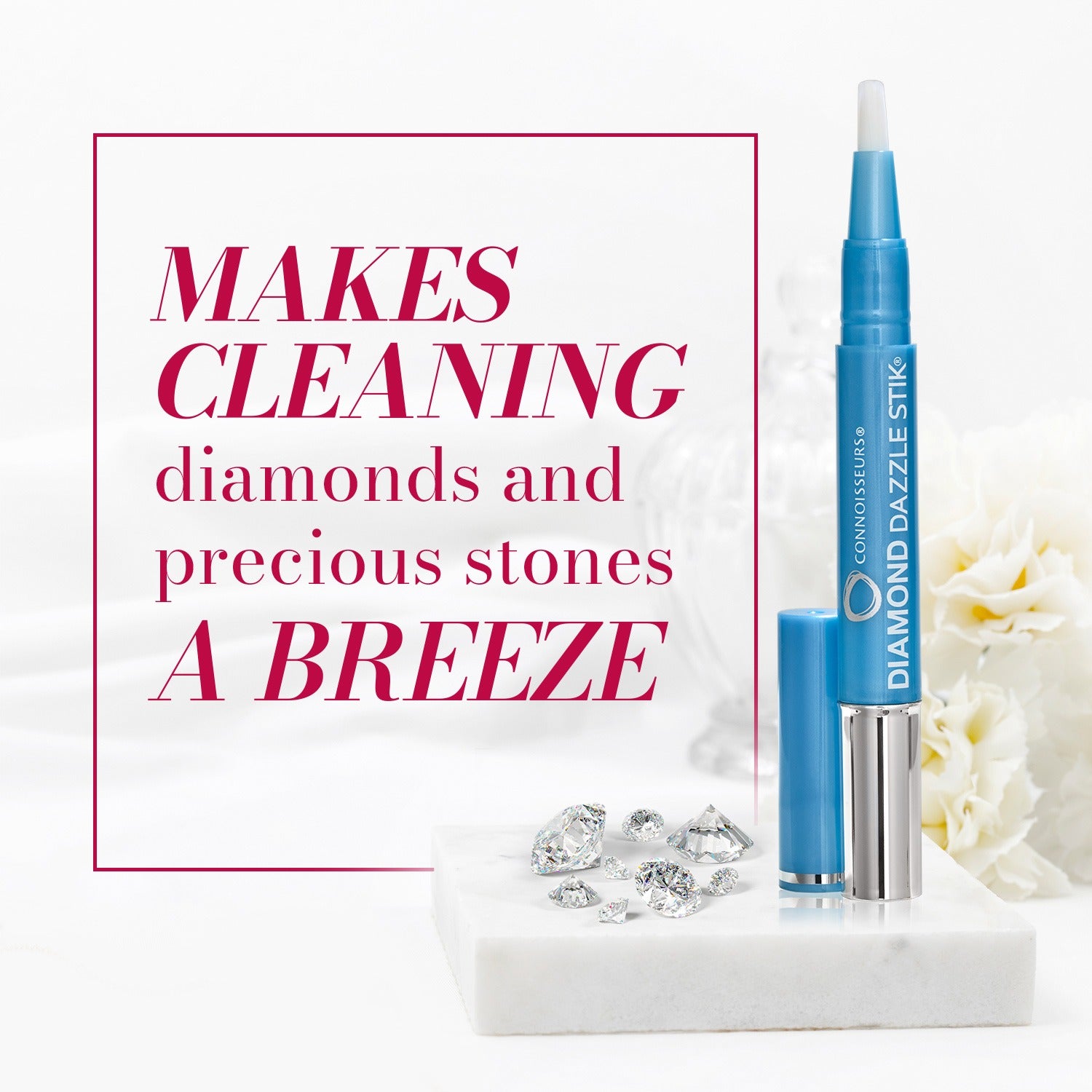 Luxury jewellery cleaning pen for daily sparkle