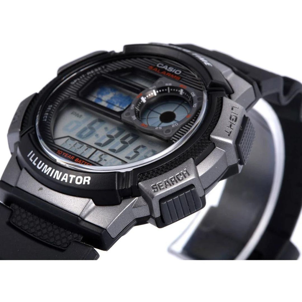 Men's Classic Combi Watch – World Time, Stopwatch