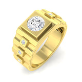Men’s Engagement Ring UK lab grown diamond