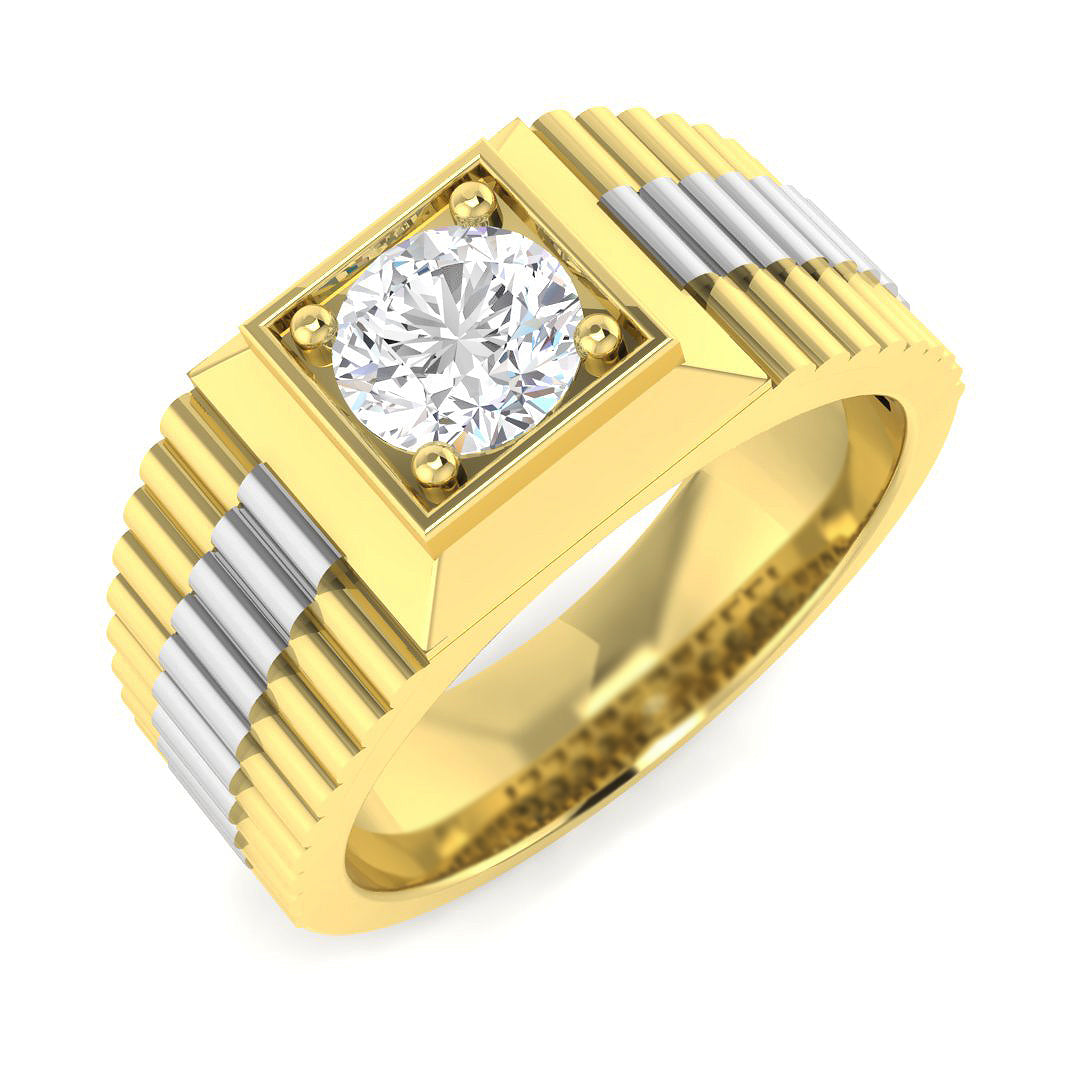 Men’s Engagement Ring UK lab grown diamond