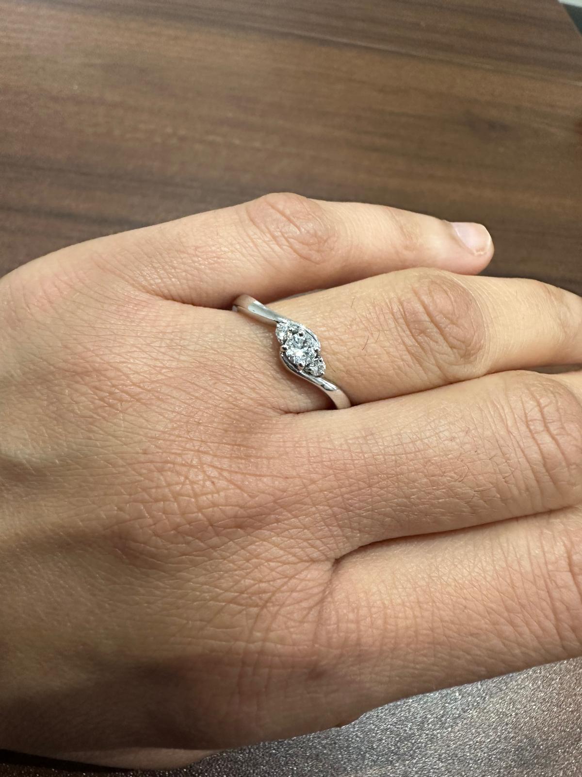 Minimalist Round Lab Diamond Ring Crafted in 925 Silver, Perfect For Gifts