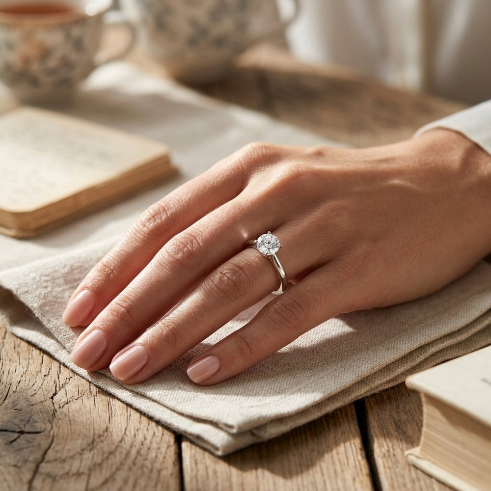 Modern Engagement Ring