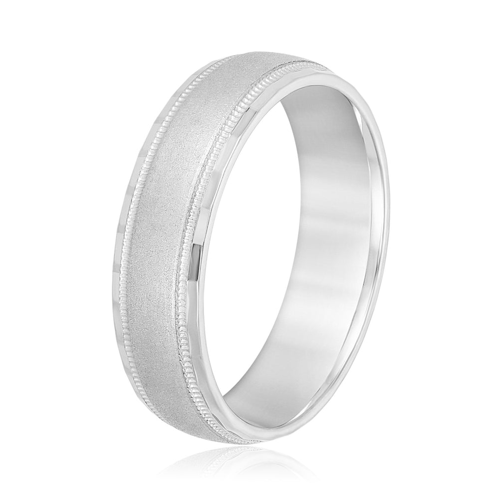 5mm-8mm Standard Weight Men's Gold Band