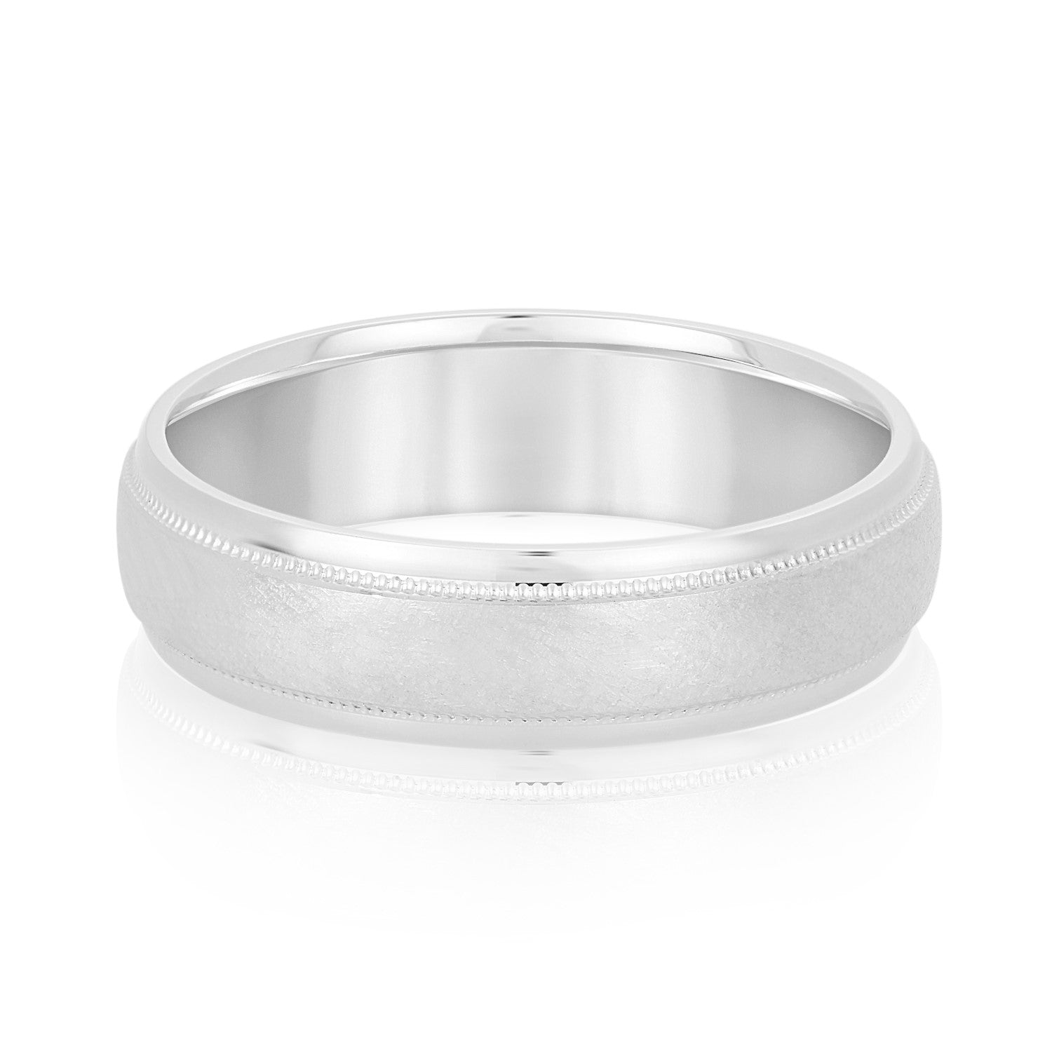 5mm-8mm Standard Weight Men's Gold Band