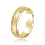 5mm-8mm Standard Weight Men's Gold Band