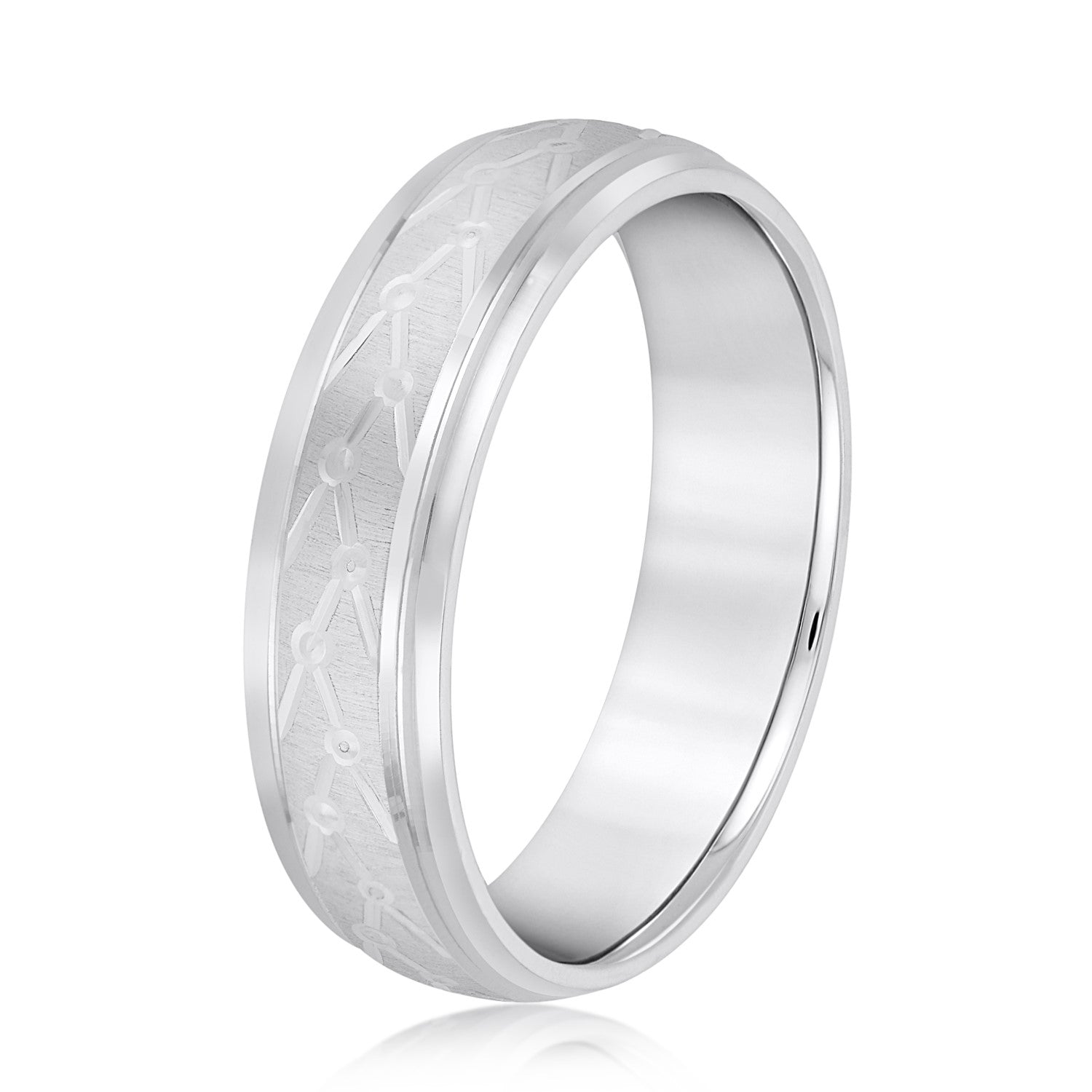 5mm-8mm Standard Weight Men's Gold Band