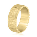 5mm-8mm Standard Weight Men's Gold Band
