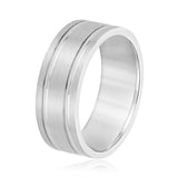 5mm-8mm Standard Weight Men's Gold Band