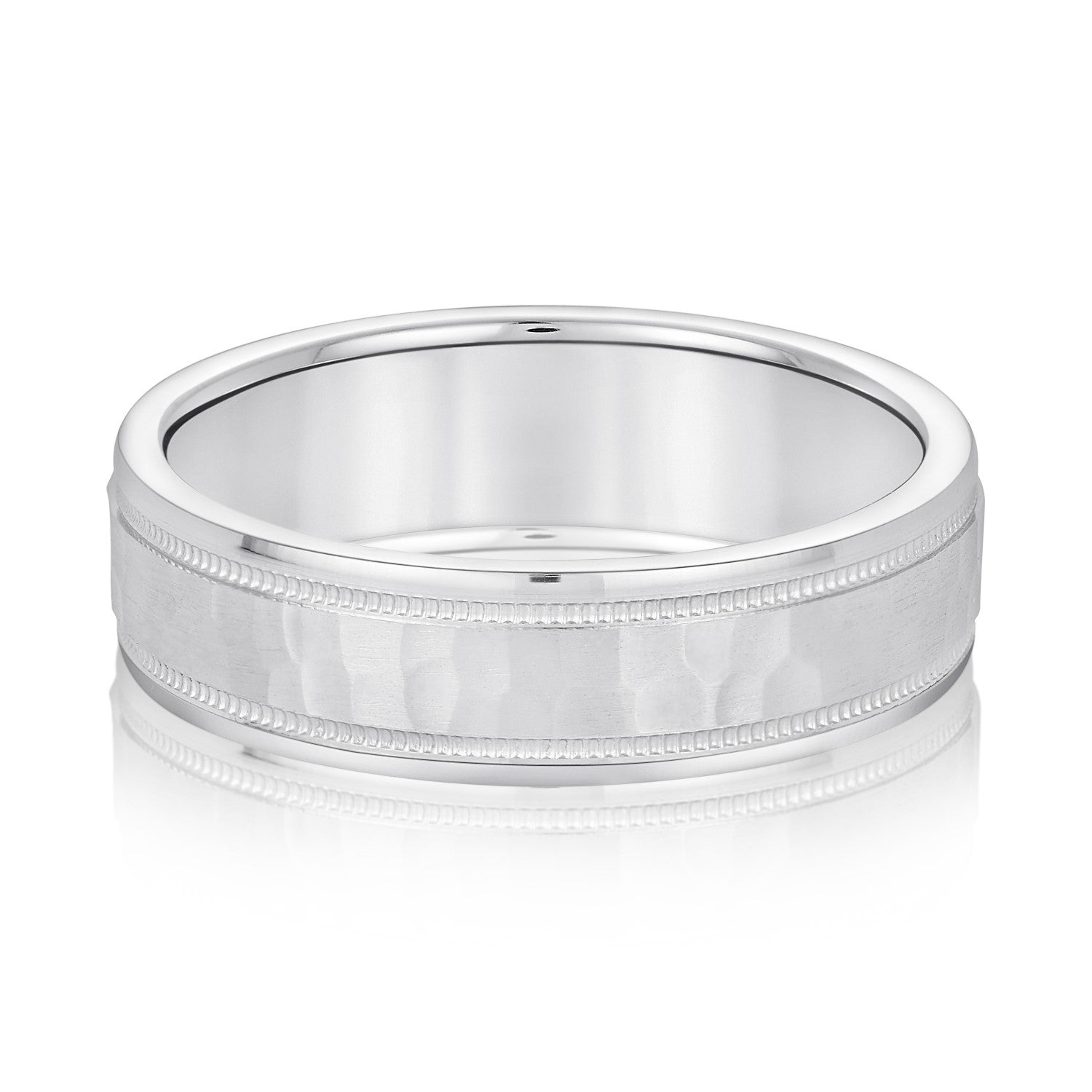 Bold Men's 5mm-8mm Classic Gold Band Refined