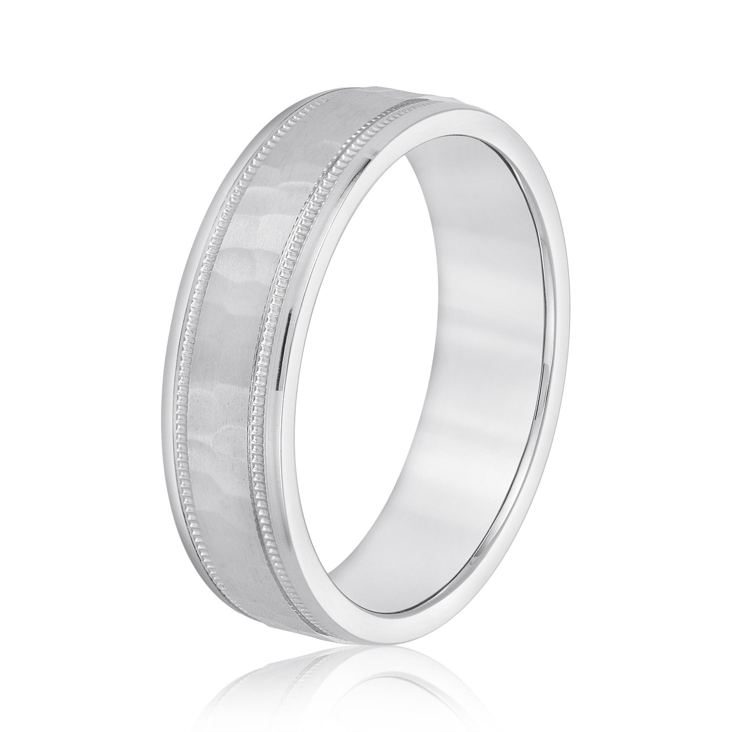 Slim Men's 5mm-8mm Classic Gold Band Refined