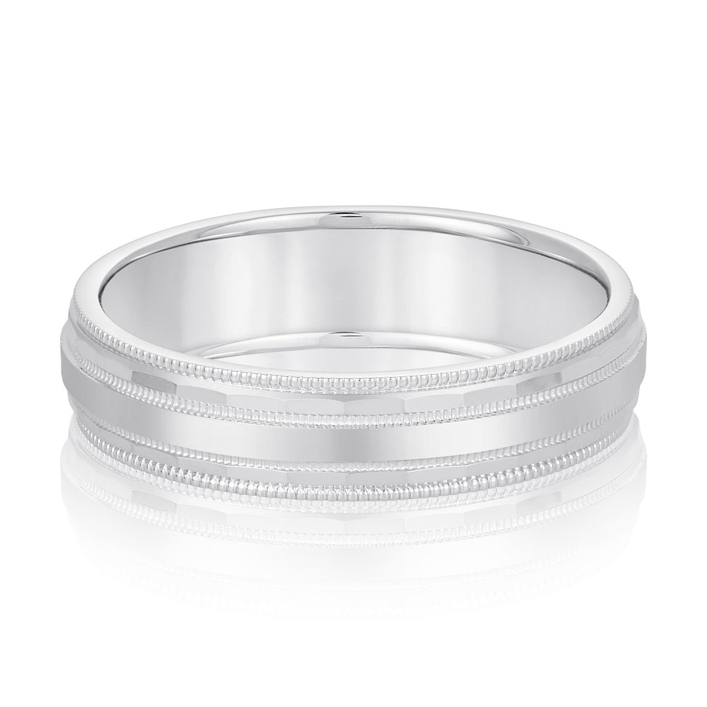 5mm-8mm Standard Weight Men's Gold Band