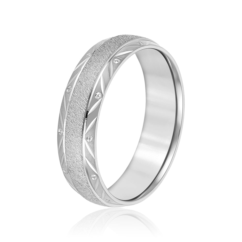 5mm-8mm Standard Weight Men's Gold Band