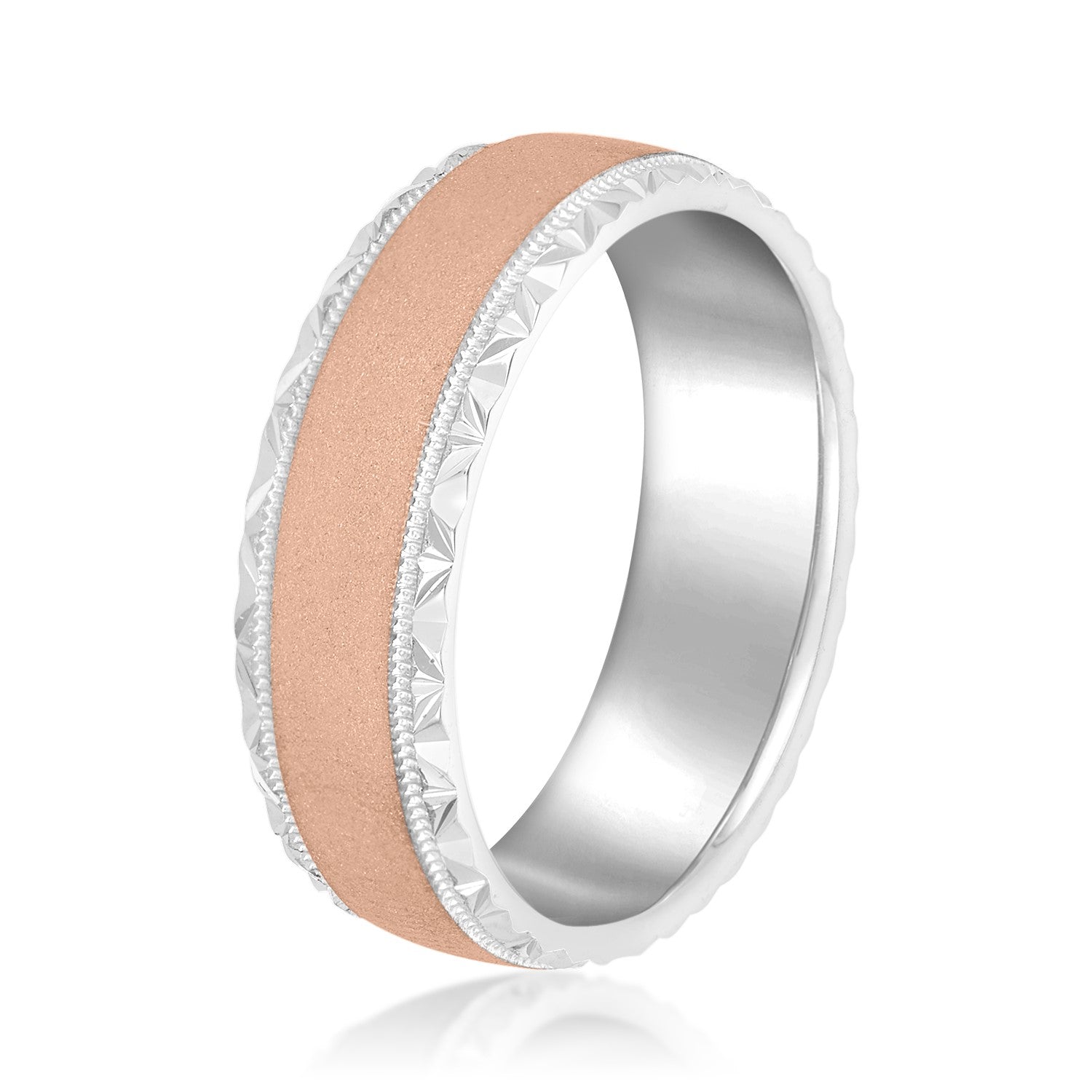 5mm-8mm Standard Weight Men's Gold Band