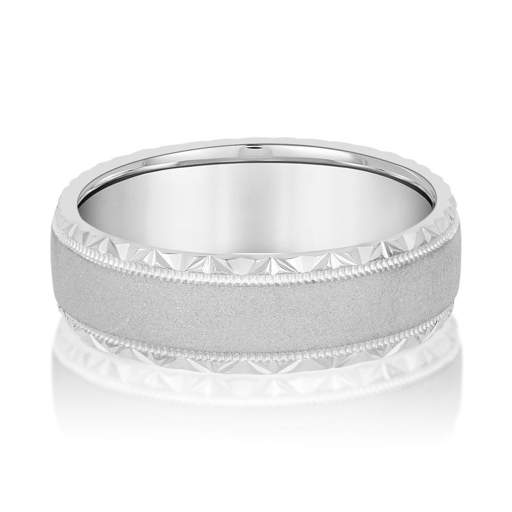 5mm-8mm Standard Weight Men's Gold Band