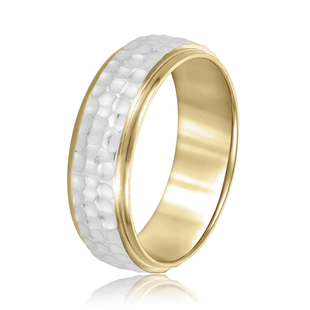 5mm-8mm Standard Weight Men's Gold Band