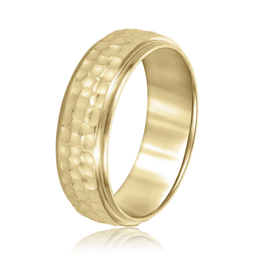 Bold Men's 5mm-8mm Classic Gold Band Modern