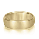 5mm-8mm Standard Weight Men's Gold Band