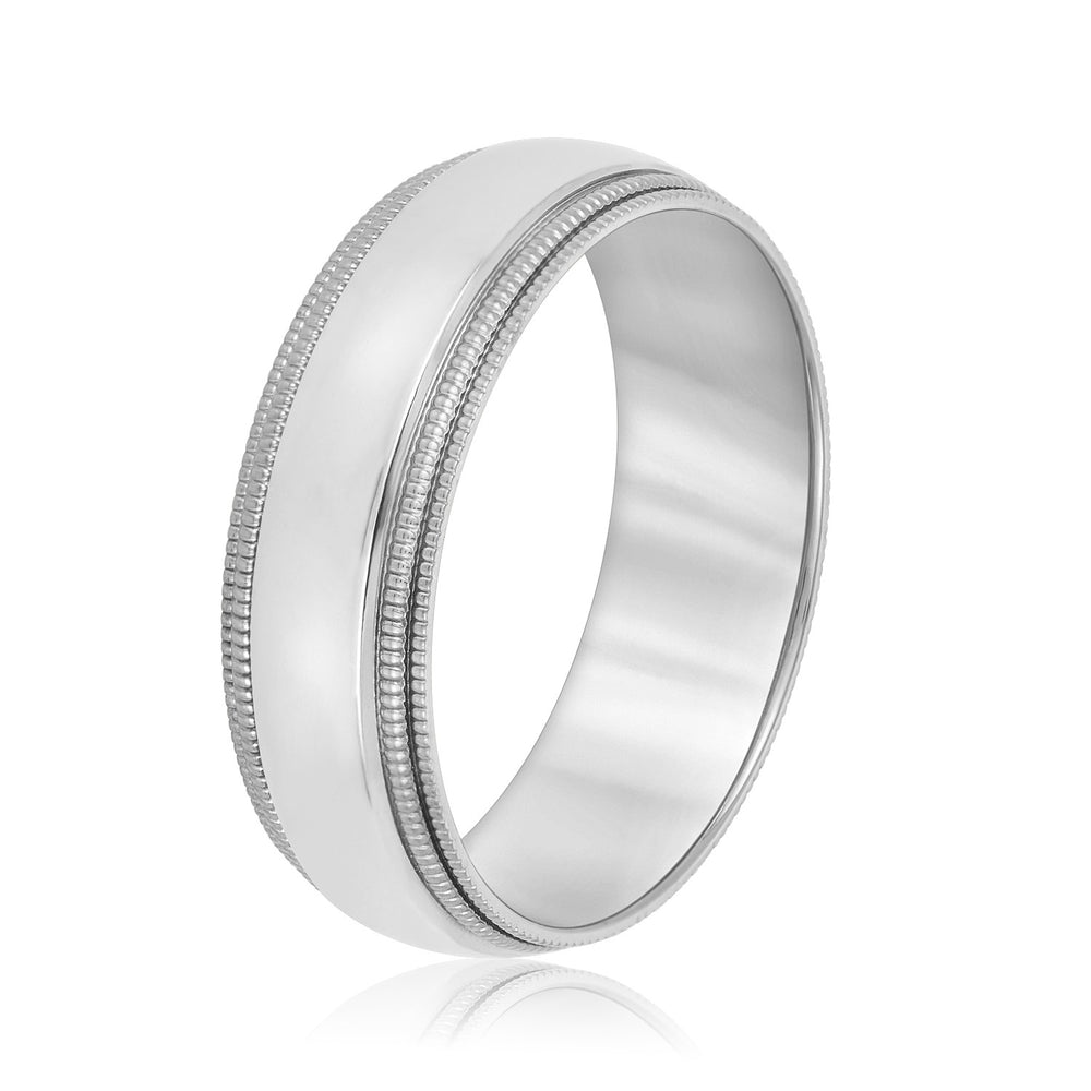 5mm-8mm Standard Weight Men's Gold Band
