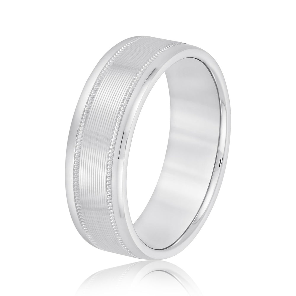 5mm-8mm Standard Weight Men's Gold Band