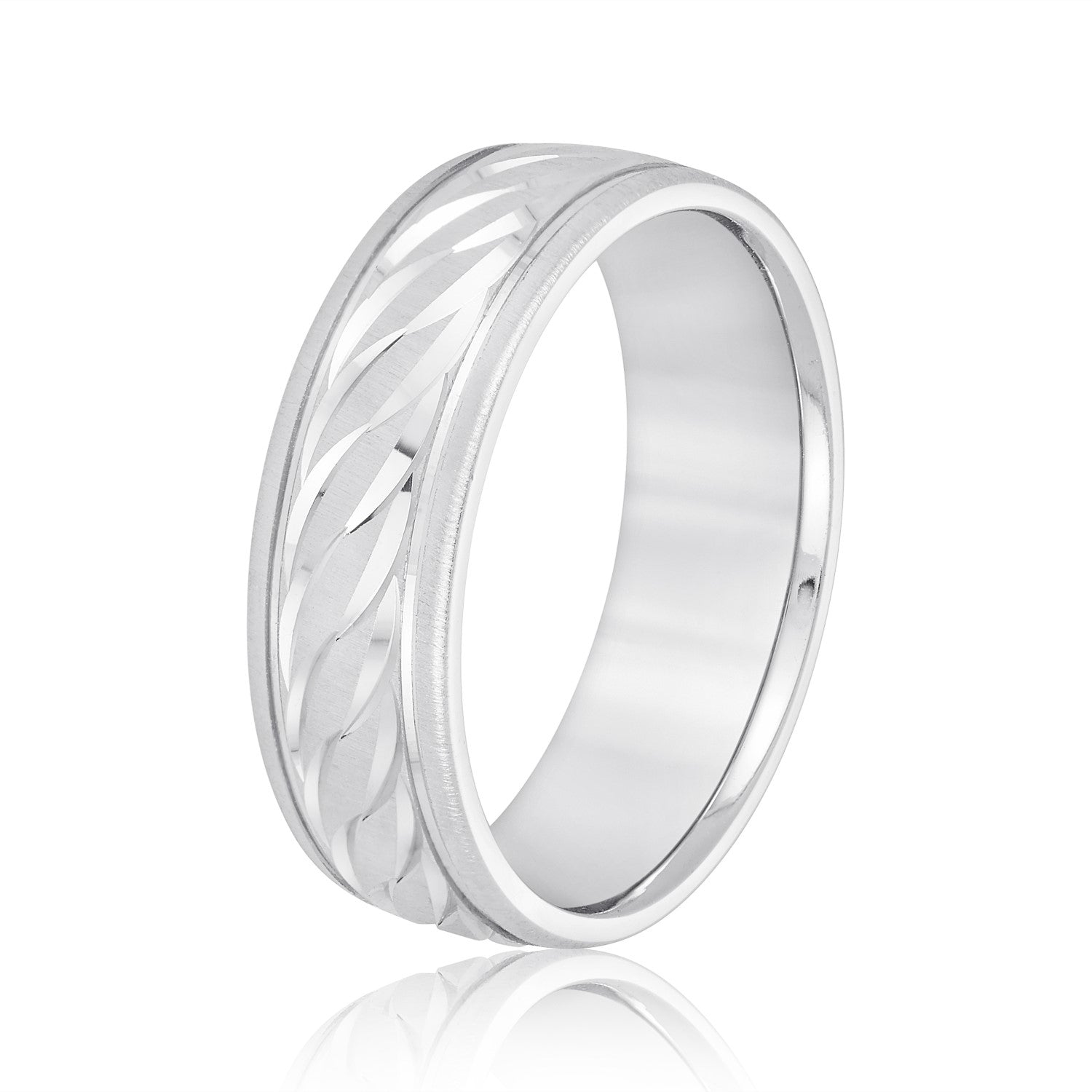 5mm-8mm Standard Weight Men's Gold Band