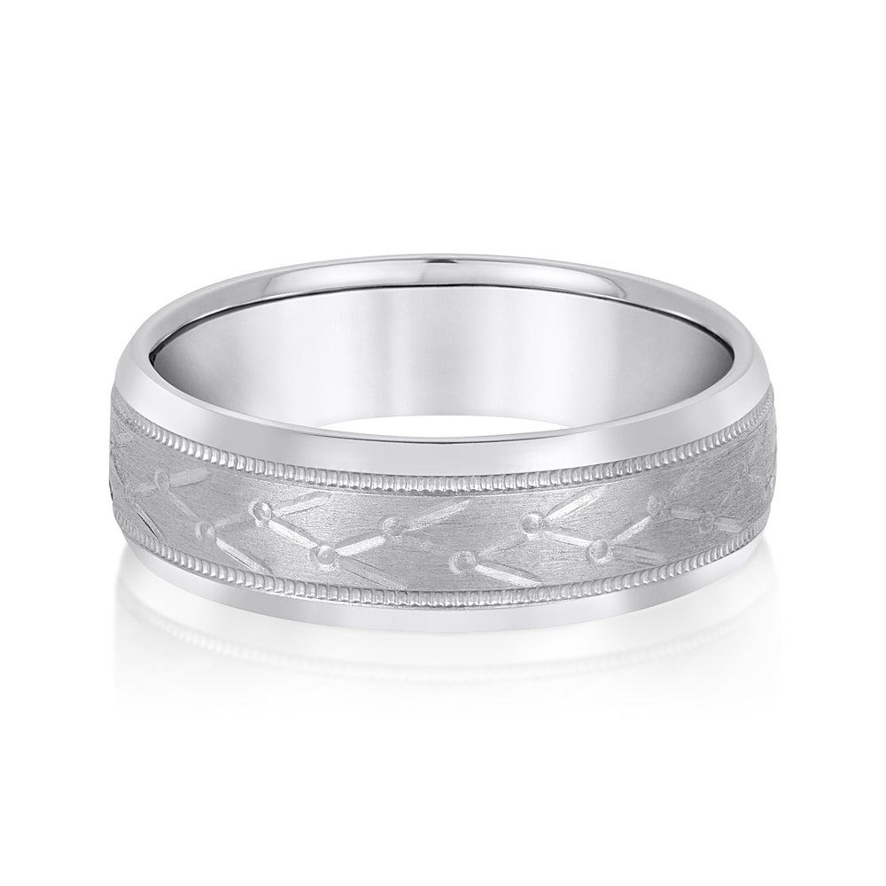 5mm-8mm Standard Weight Men's Gold Band
