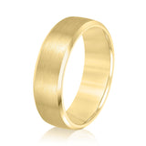 5mm-8mm Standard Weight Men's Gold Band