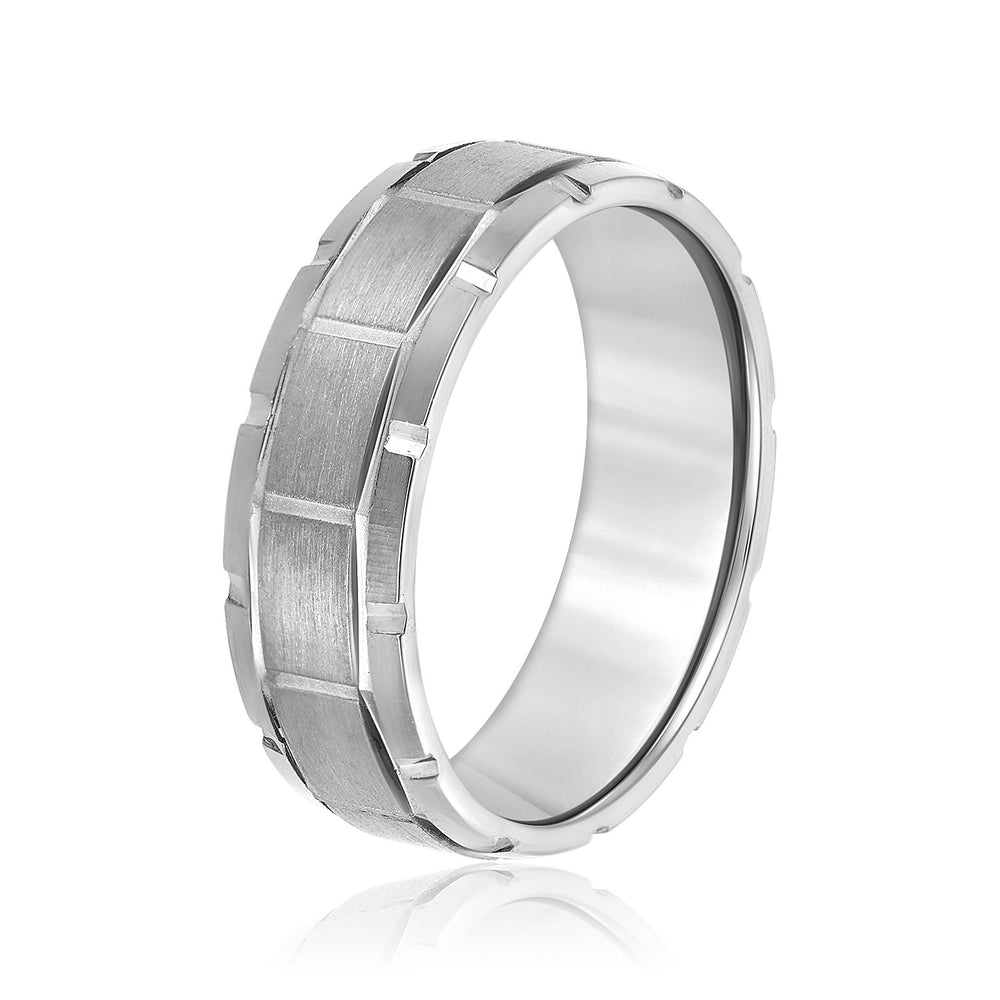 5mm-8mm Standard Weight Men's Gold Band