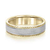 5mm-8mm Standard Weight Men's Gold Band
