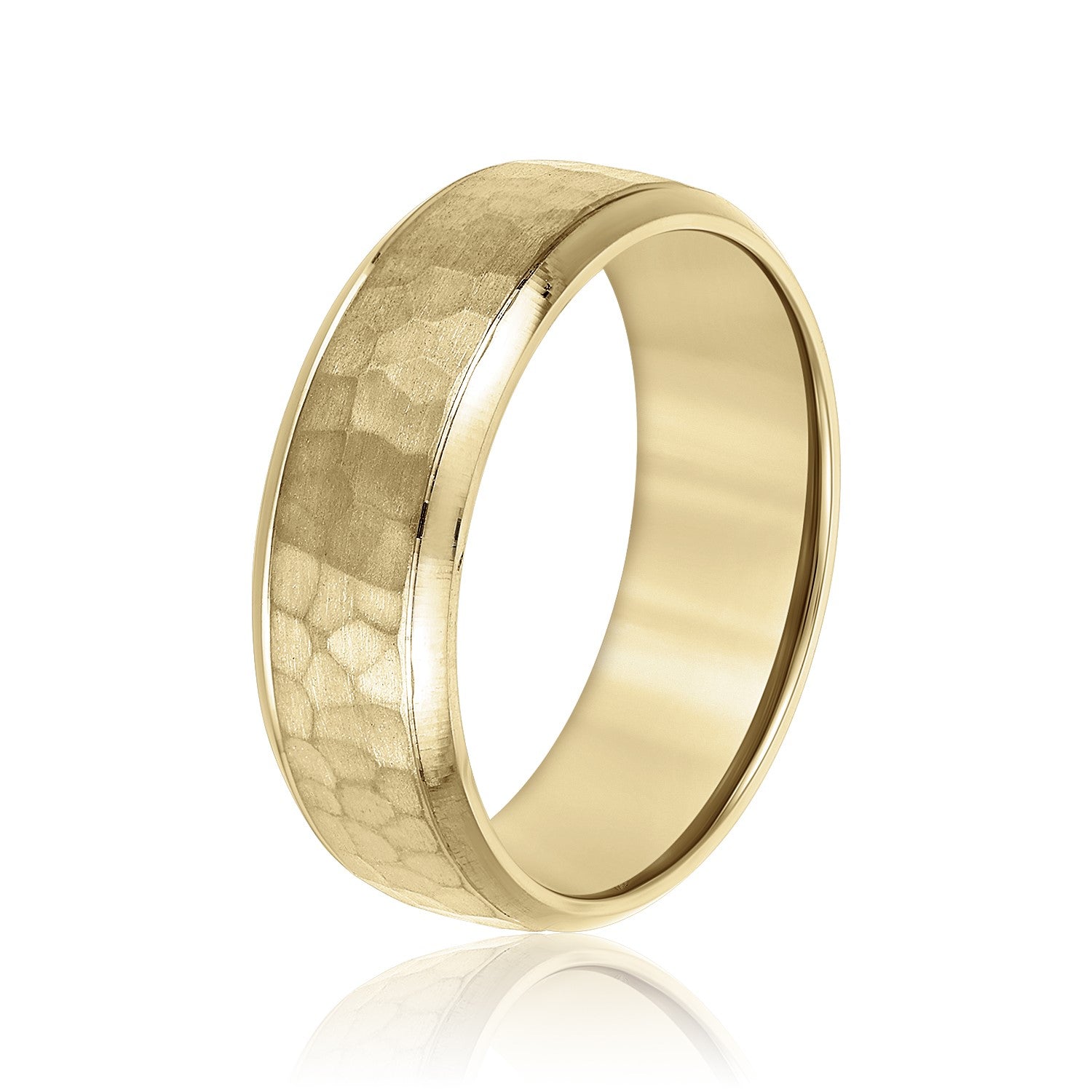 Bold Men's 5mm-8mm Classic Gold Band Classic Stacking