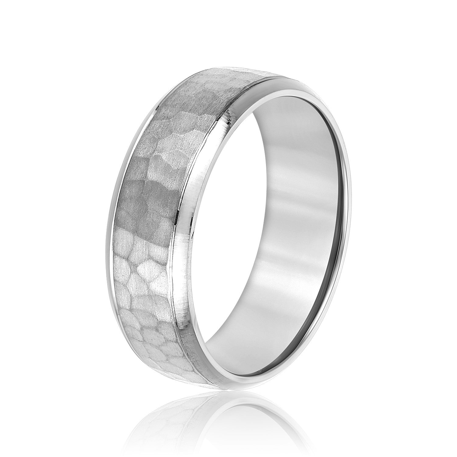Slim Men's 5mm-8mm Classic Gold Band Classic Stacking