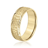Bold Men's 5mm-8mm Classic Gold Band Graceful