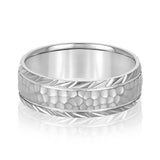 Slim Men's 5mm-8mm Classic Gold Band Graceful